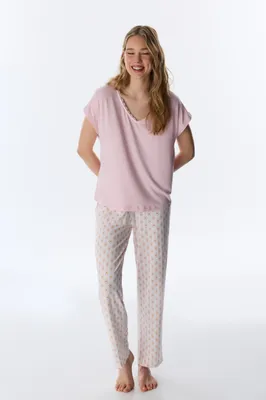 Pink Pants Pajama Set PNLMGBVK26IY